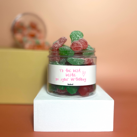 Jar of vegan and gluten free the best bestie gift