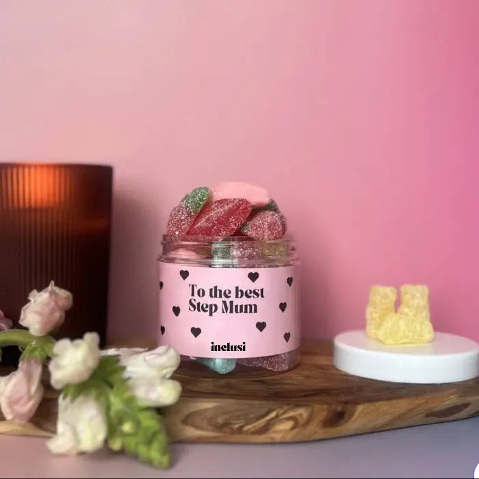 Vegan and gluten free to the best step mum sweet jar