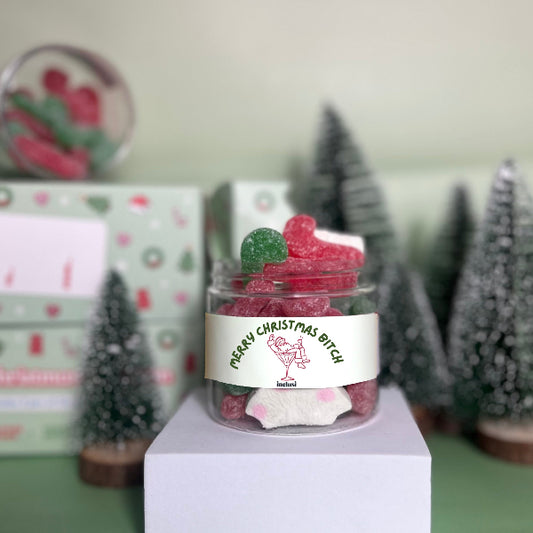 Merry Christmas Bitch dairy and gluten free inclusi sweets 