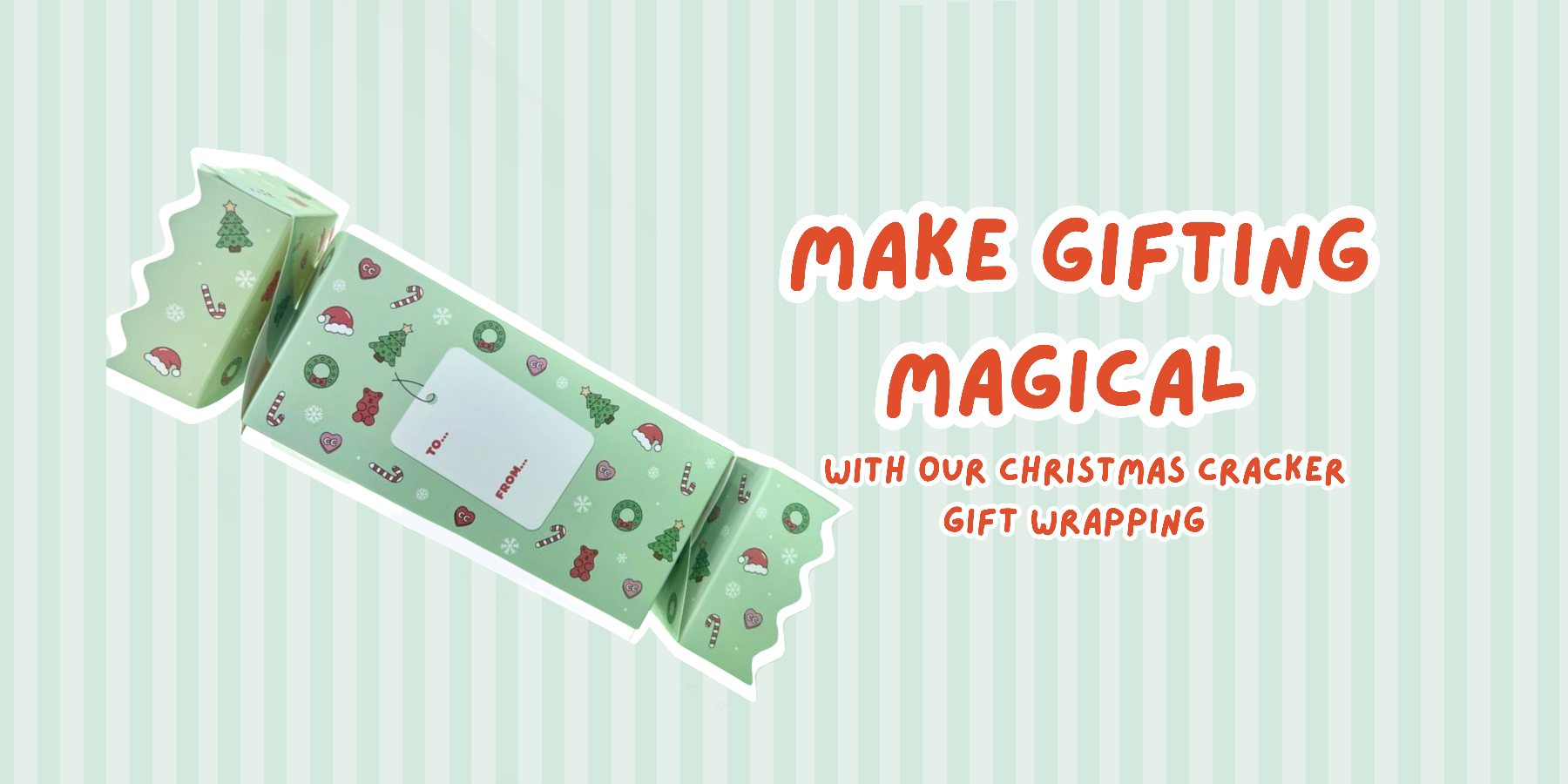 Christmas Cracker for gift wrapping 