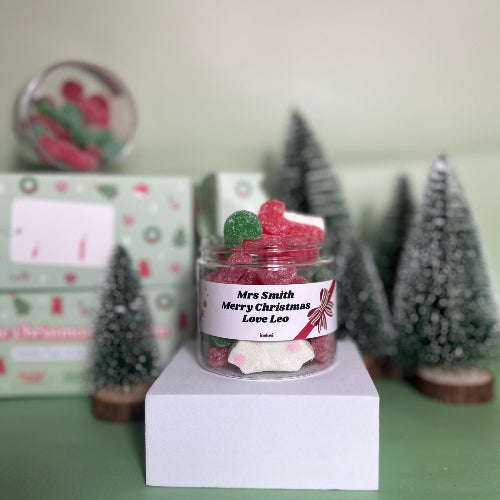 Inclusi Personalised Christmas teachers dairy and gluten free gifting 