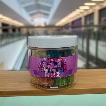Inclusi vegan and gluten free personalised k-pop jar