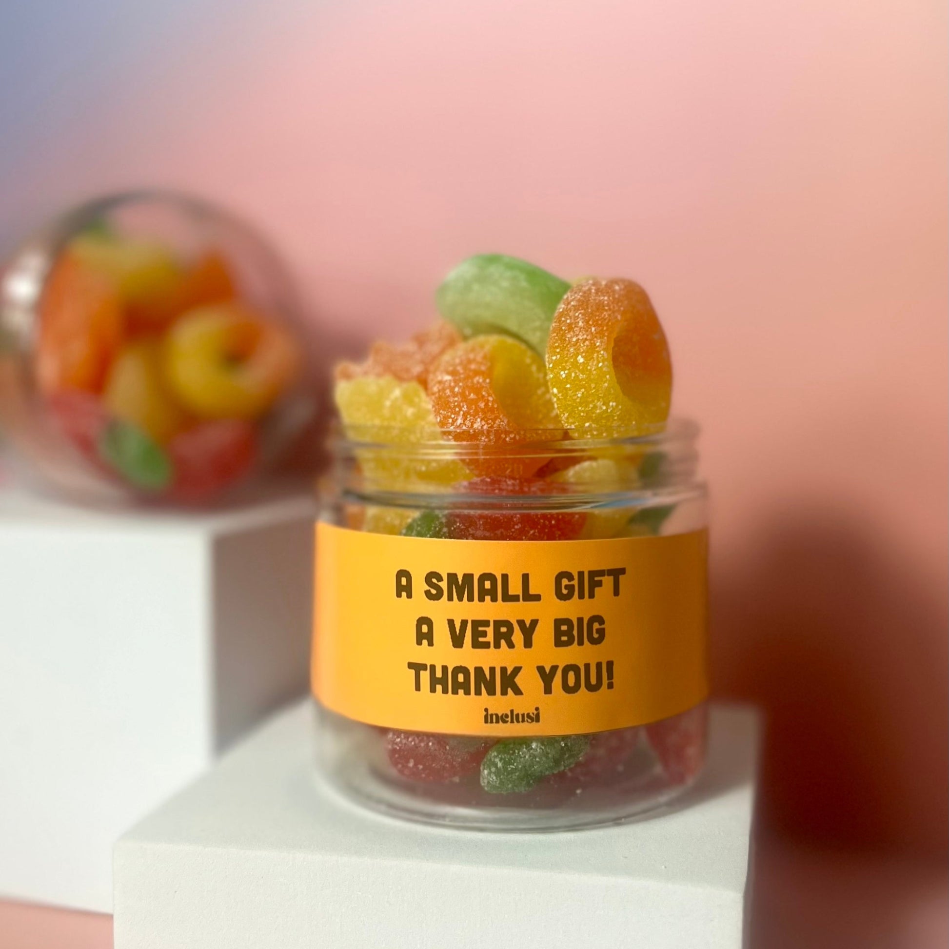 A small gift big thank you, thoughtful vegan and gluten free sweet gift