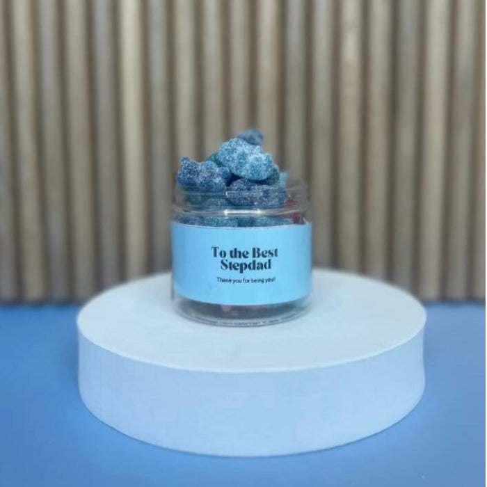 To the best step dad blue vegan and gluten free sweets gifting 
