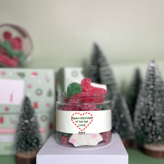 dairy and gluten free sweet jar to the one I love Christmas gifting 