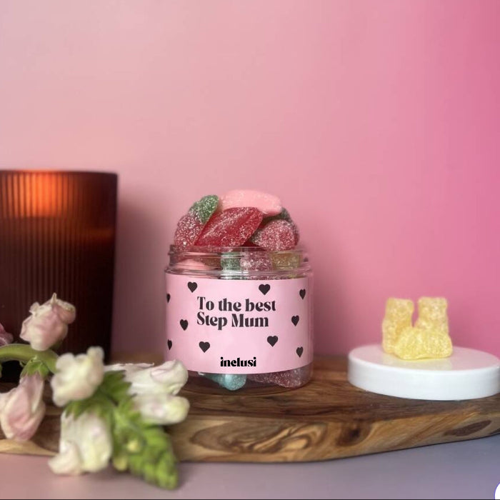 Vegan and gluten free to the best step mum sweet jar 