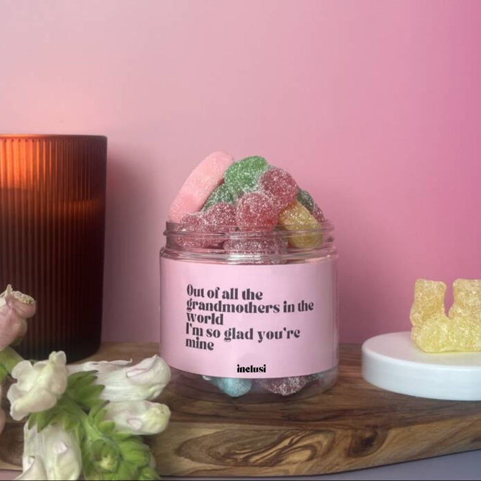 Best grandmother, mothers day, vegan and gluten free inclusi sweets