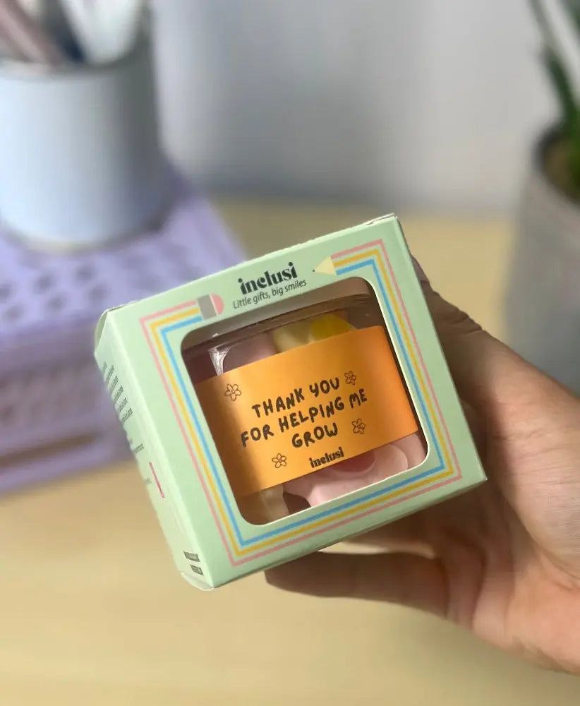 inclusi thank you for helping me grow jar and gift box 